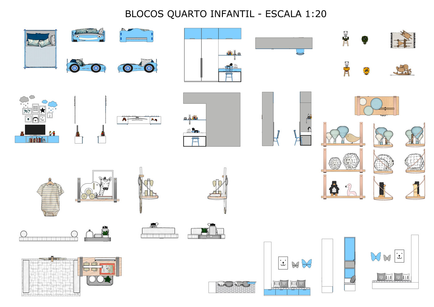 Como Inserir Blocos No Scrapbooks Álbuns No Layout Sketchup Mso Projetos 1552